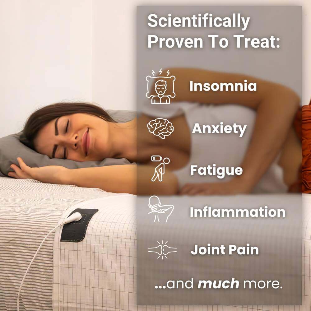 Nova Premium Grounding Bedsheet for Restful Sleep and Relaxation