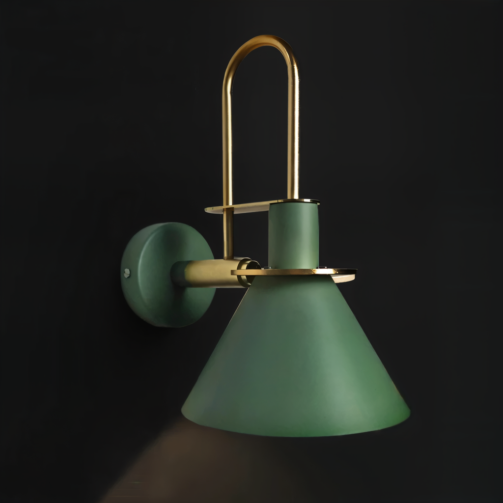 Kairoa postmoderní nástěnná lampa s LED rohová trubka do obývacích pokojů