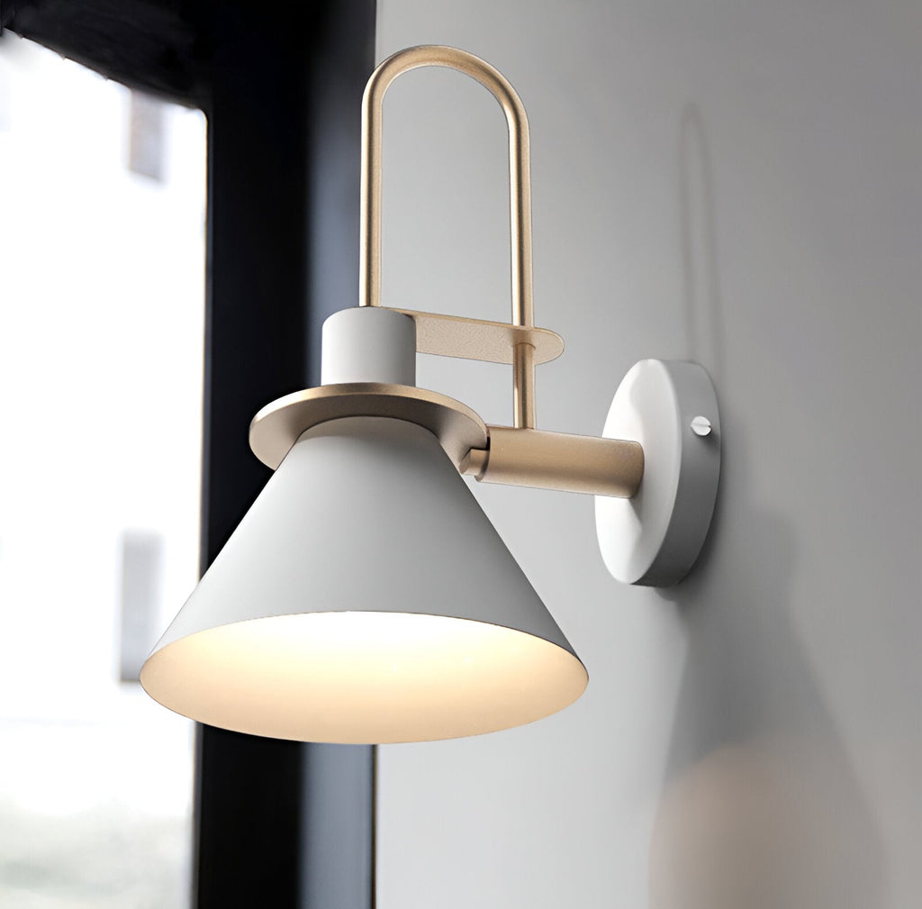 Kairoa postmoderní nástěnná lampa s LED rohová trubka do obývacích pokojů