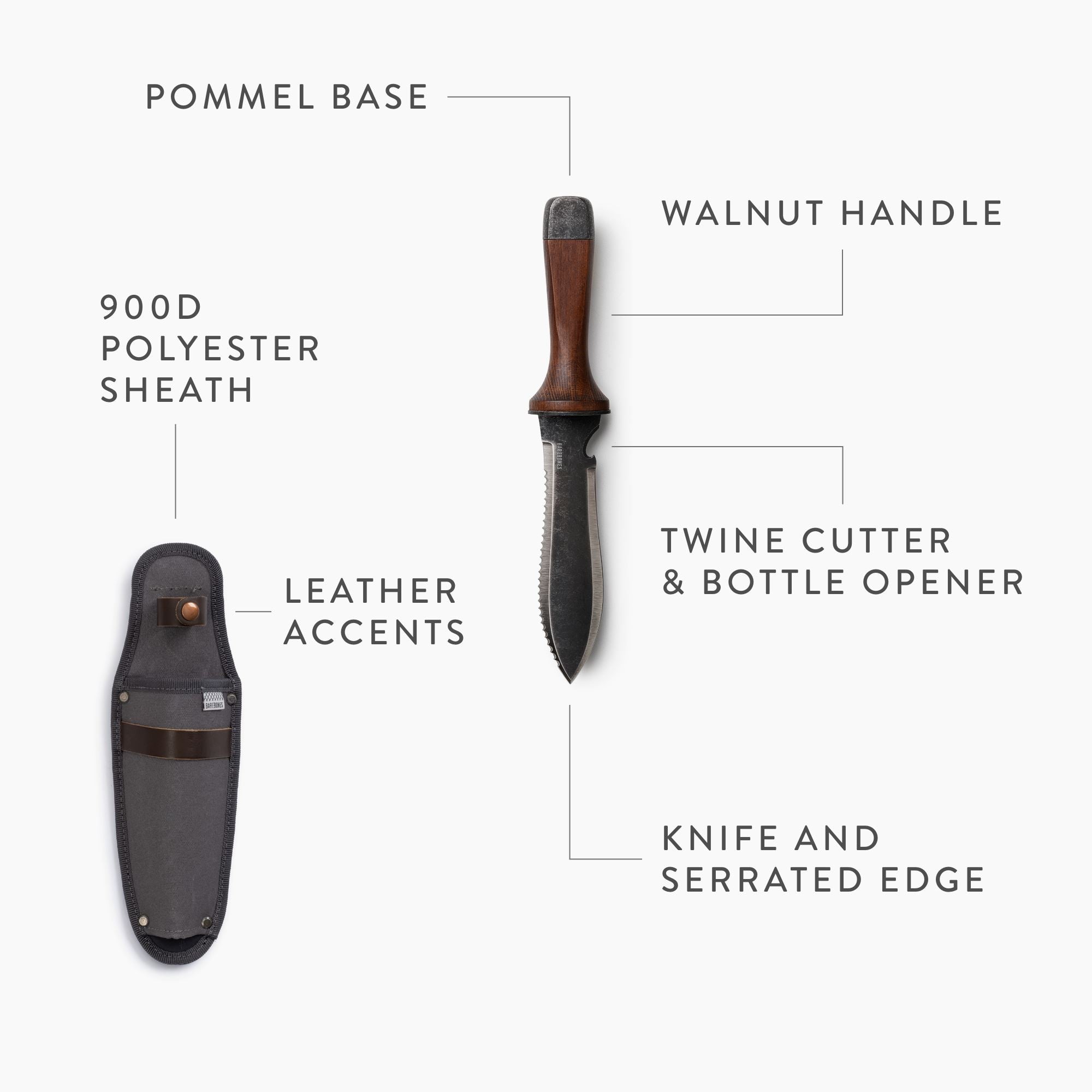 Premium Survival Utility Knife For Outdoor Adventures And Everyday Use