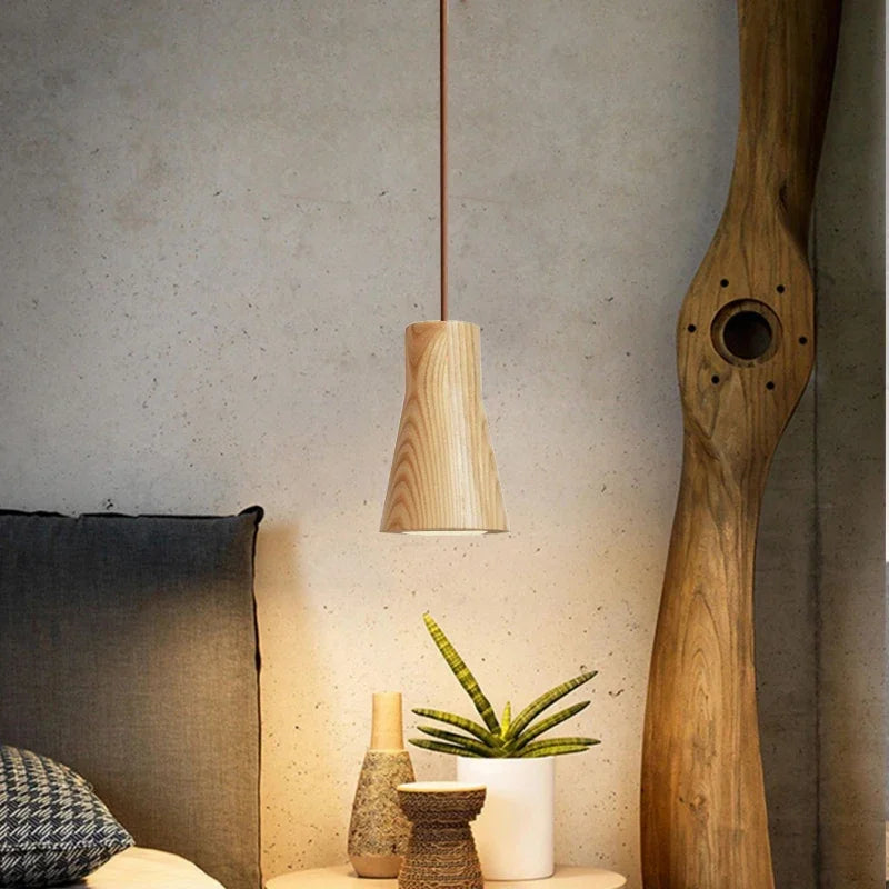 Lumora Nordic Modern LED -puinen riippuvalaisin ruokailutiloihin ja olohuoneisiin