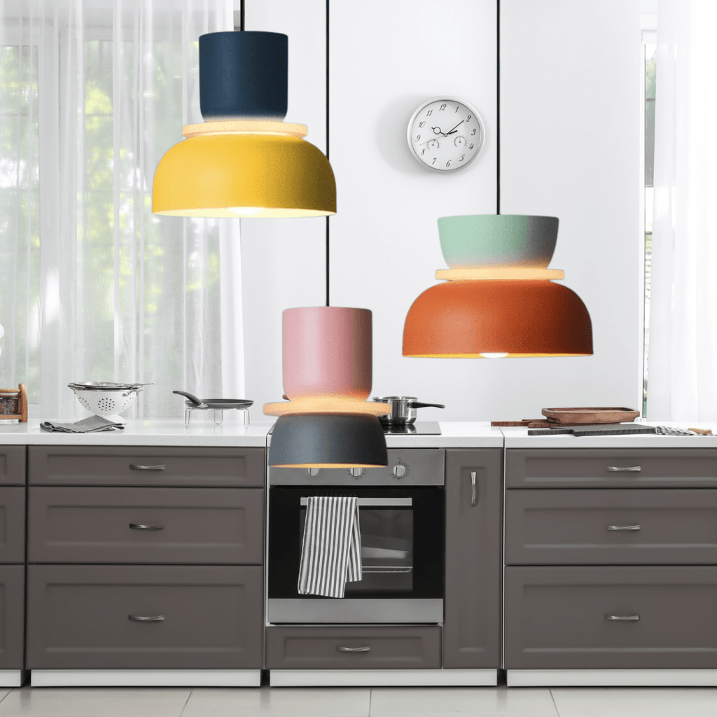 Anpassbare Regenbogen-Kunst-Hängeleuchte Wähle Deine Farbe