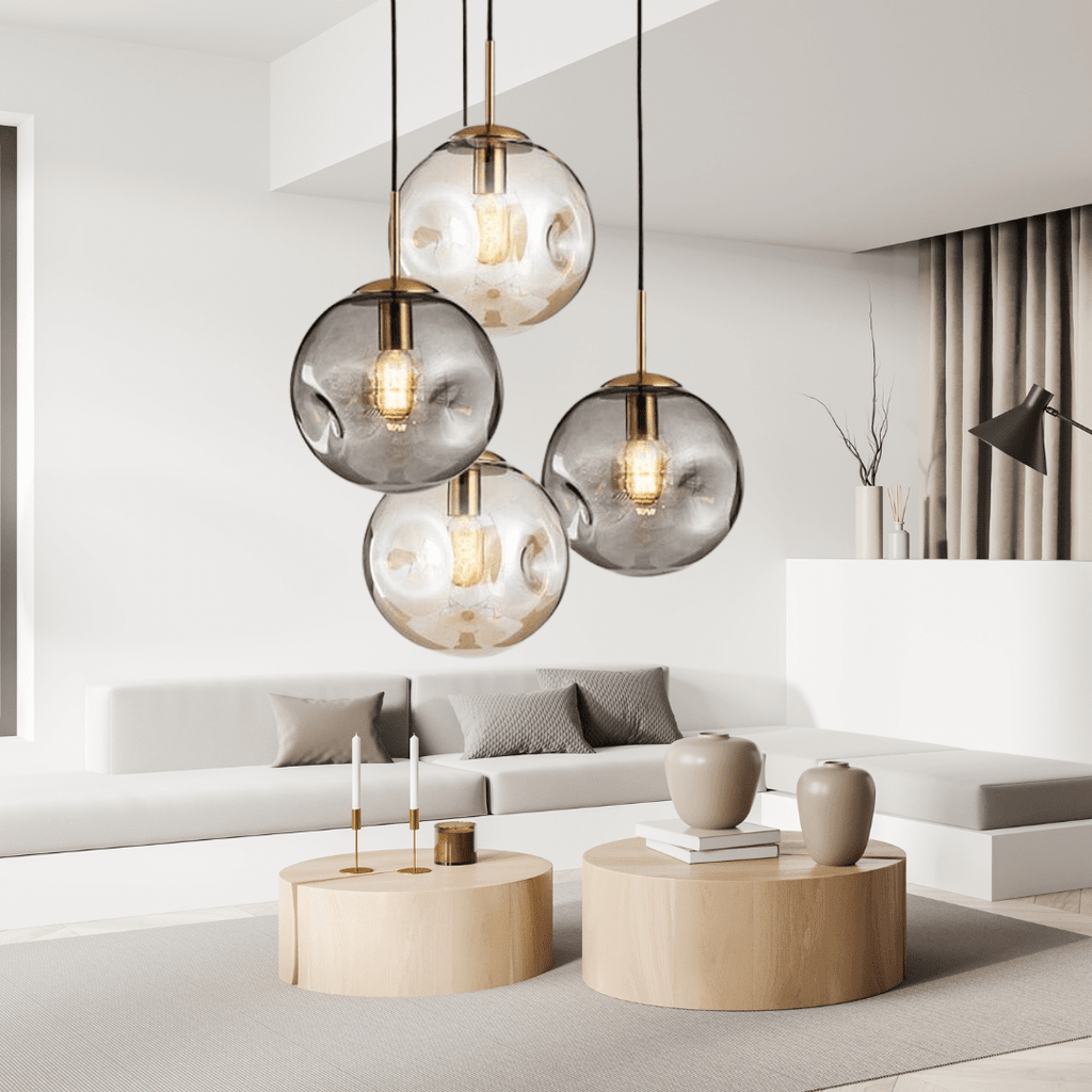 Serene Glass Ceiling Pendant Light With Streamlined Silhouette