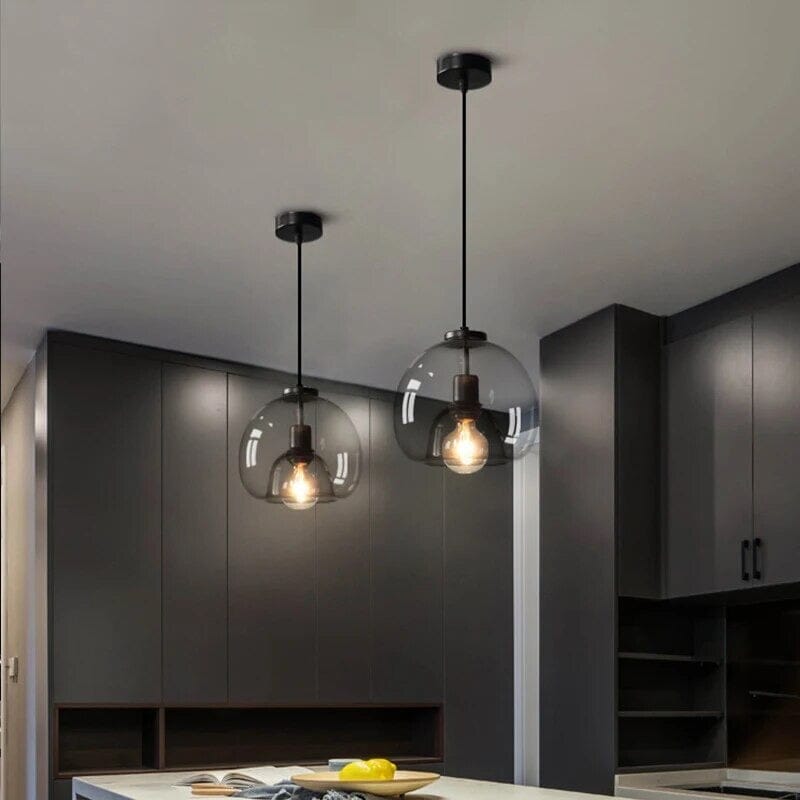 Aurea Glas-Pendelleuchten für moderne Innenräume – Beleuchten Küchen und Badezimmer
