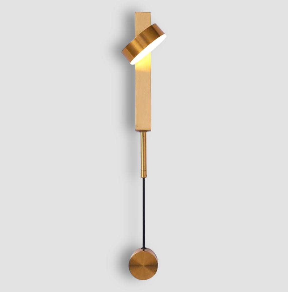 Lampă de perete LED reglabilă AetherGlow pentru citit la pat