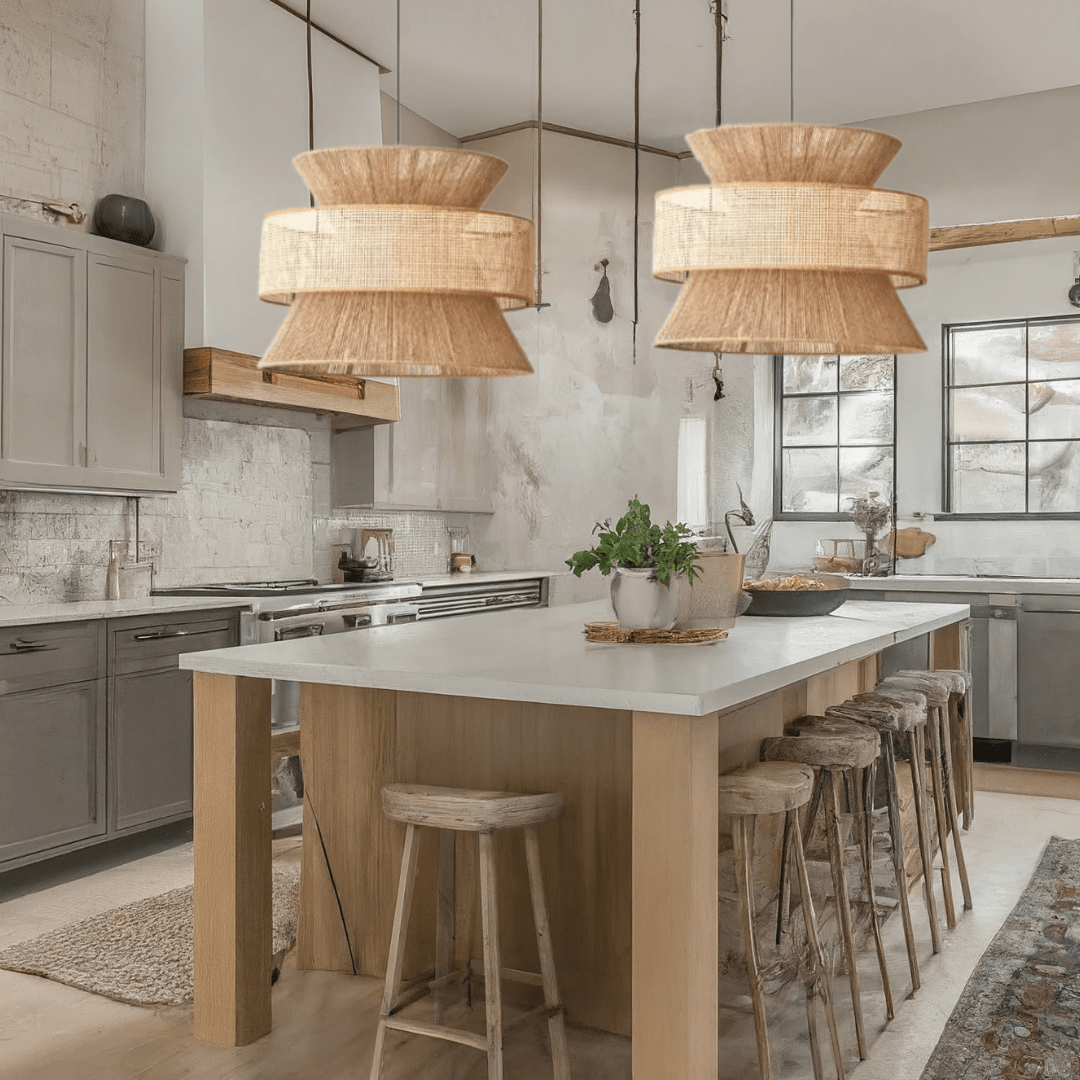 Kiri Handmade Hemp Rope Chandelier With Japanese Serenity