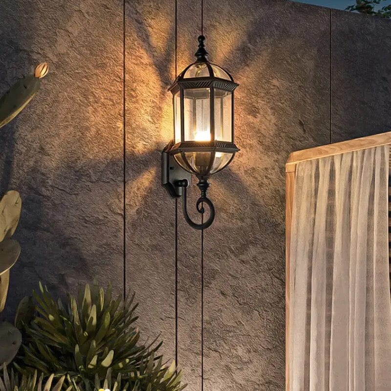 NovaRidge Outdoor Wall Lanterns IP55 Waterproof Rustproof