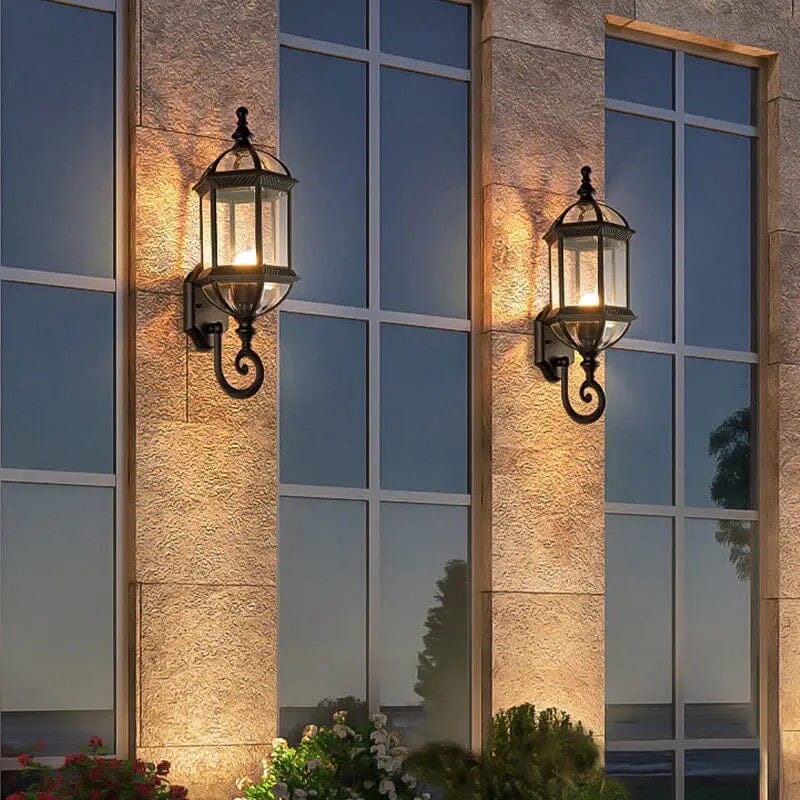 NovaRidge Outdoor Wall Lanterns IP55 Waterproof Rustproof