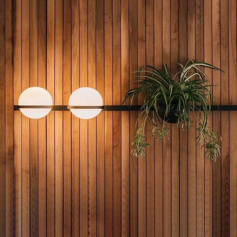 VerdantGlow Plante LED Art Deco Væglamper og Pendler