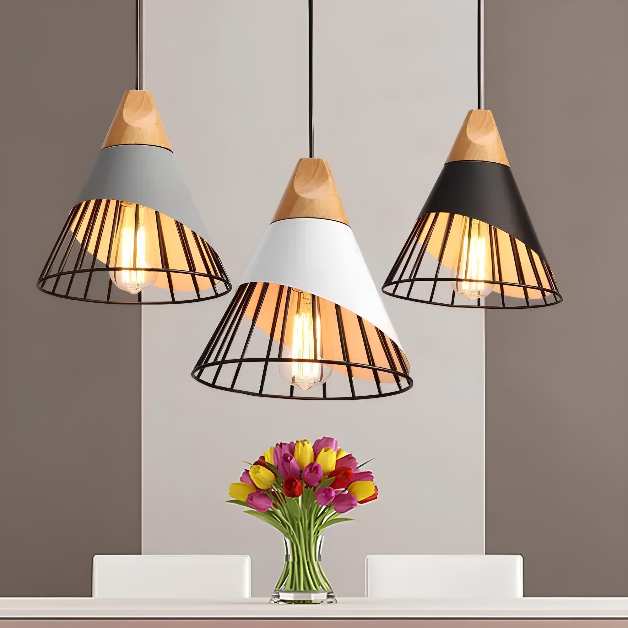 Orion Open Cage Industrial Pendant Light Fixture for Modern Interiors