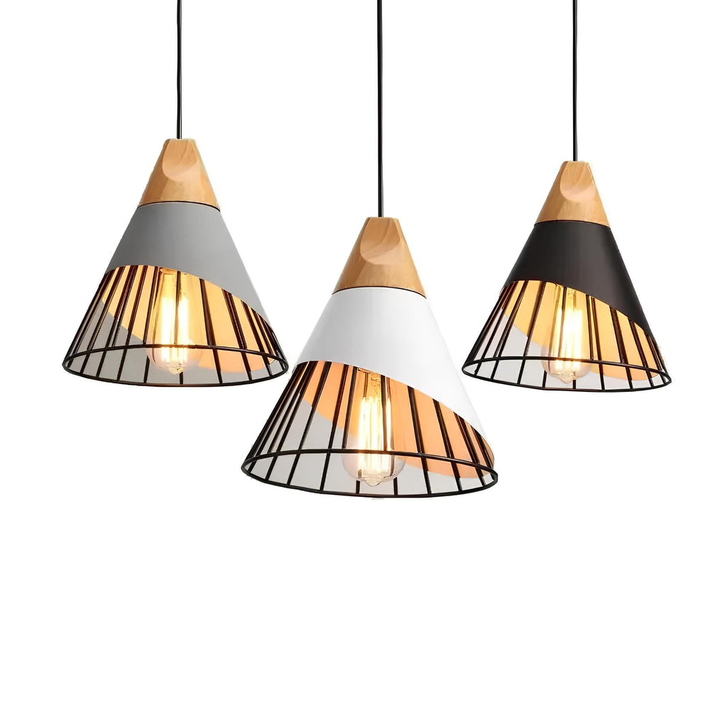 Orion Open Cage Industrial Pendant Light Fixture for Modern Interiors