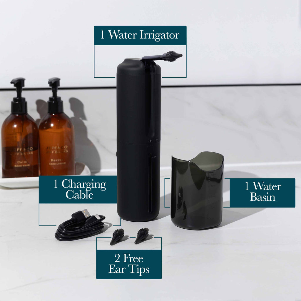 PureStream Ear Care System Gentle Triple Stream Ear Cleaning