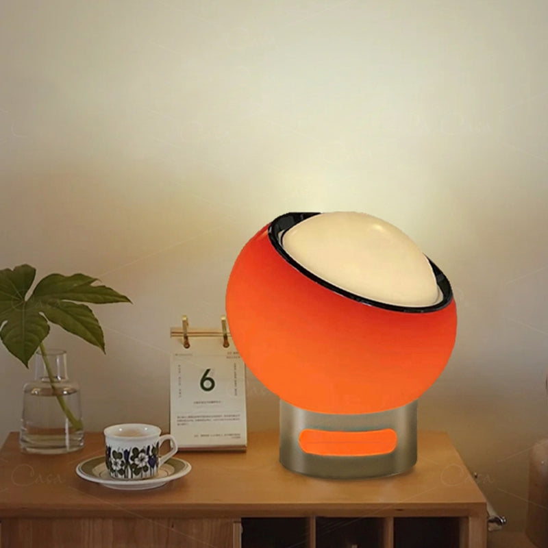 NovaLux Opal Desk Lamp In Bauhaus Glass Style Lighting