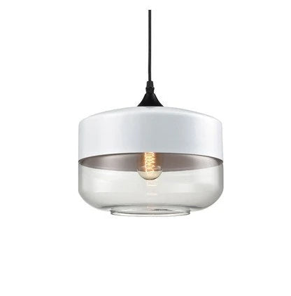 Aeris Mouth-Blown Glass Pendant With Adjustable Cable