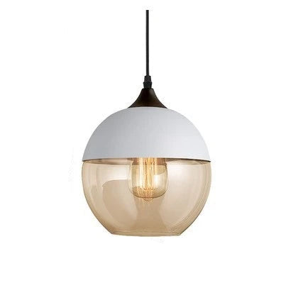 Aeris Mouth-Blown Glass Pendant With Adjustable Cable