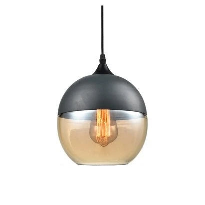 Aeris Mouth-Blown Glass Pendant With Adjustable Cable
