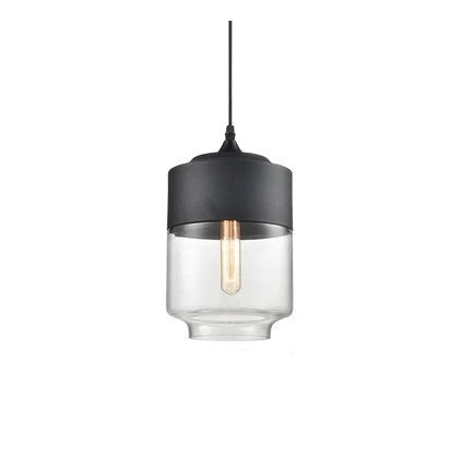 Aeris Mouth-Blown Glass Pendant With Adjustable Cable
