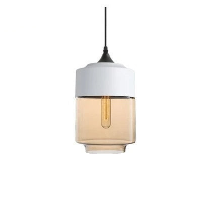 Aeris Mouth-Blown Glass Pendant With Adjustable Cable
