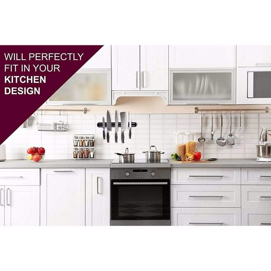 StellarLock Magnetic Knife Holder Wall Mount Easy Access