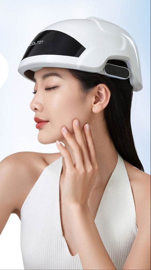 کلاهک رشد مو نوافولیکول LED - لیزر کم‌توان تایید شده توسط FDA