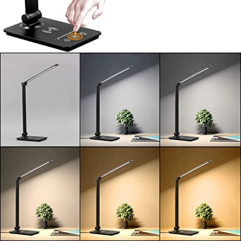 Stolní LED lampa NovaLite s bezdrátovým nabíjením a nastavitelnou jasností