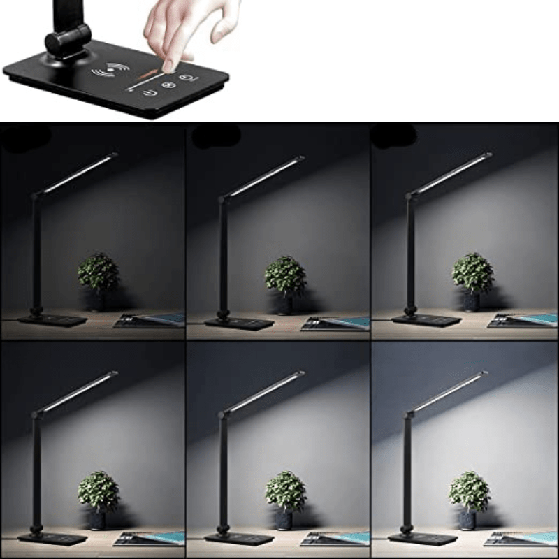 Stolní LED lampa NovaLite s bezdrátovým nabíjením a nastavitelnou jasností