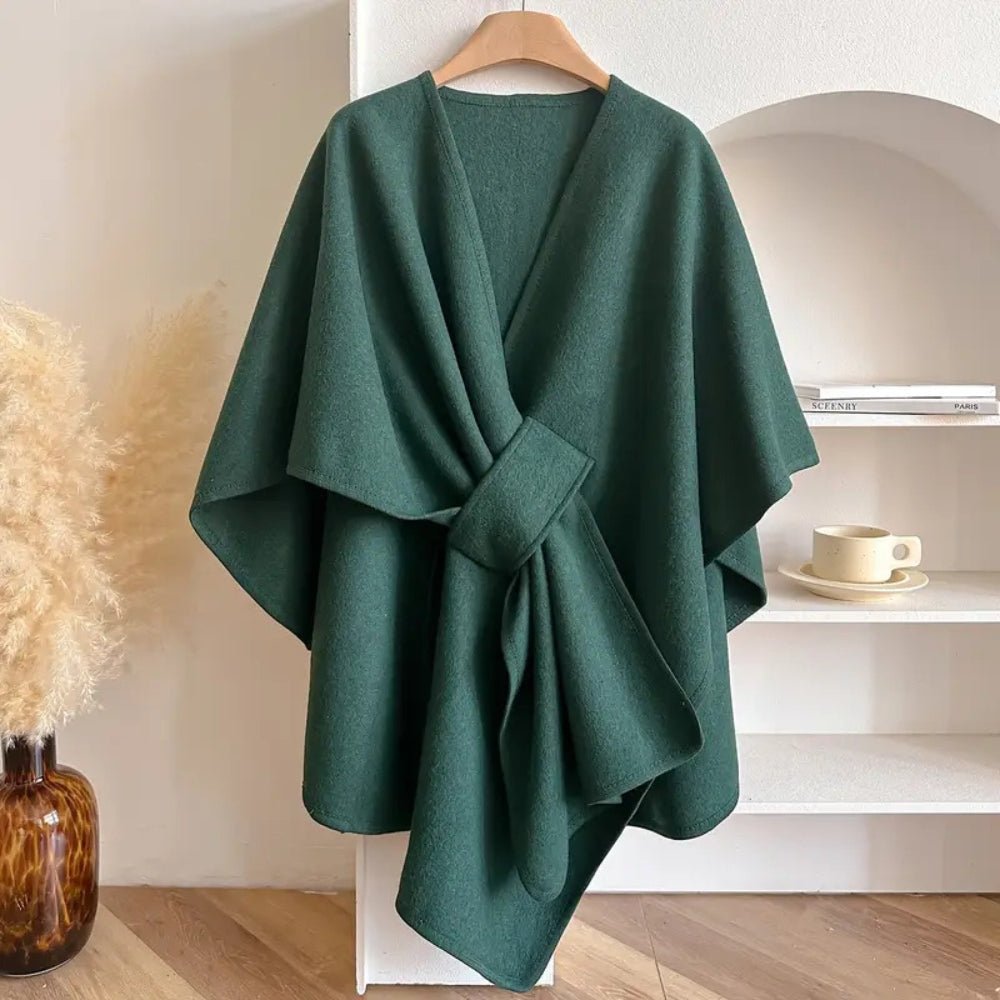 AuraWrap Luxusní pončo, šála a kabát pro všechna roční období
