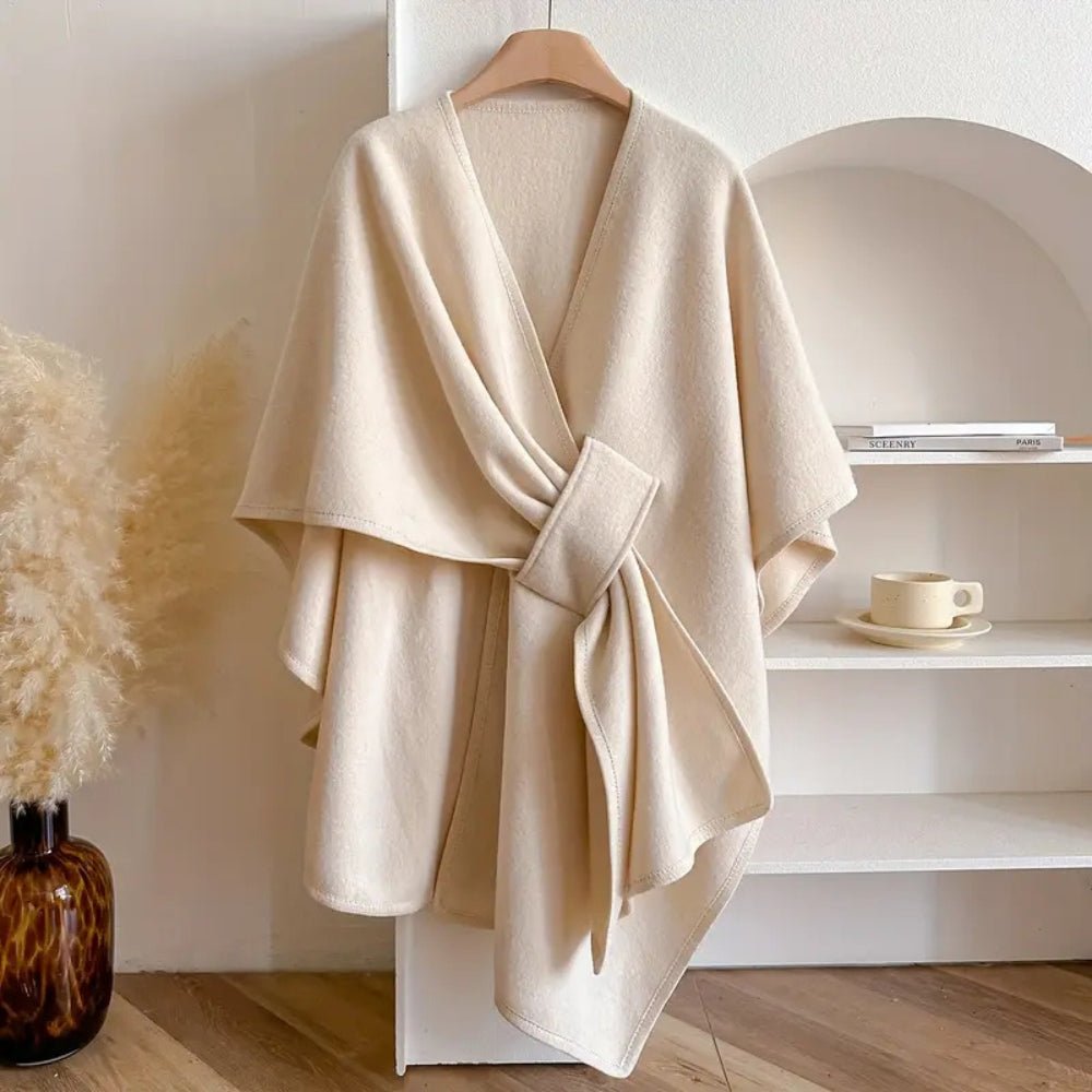 AuraWrap Luxusní pončo, šála a kabát pro všechna roční období