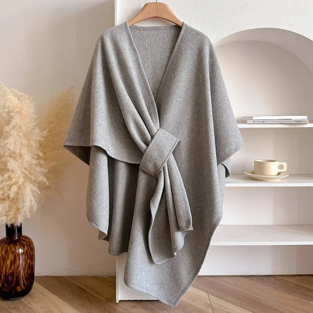AuraWrap Luxusní pončo, šála a kabát pro všechna roční období