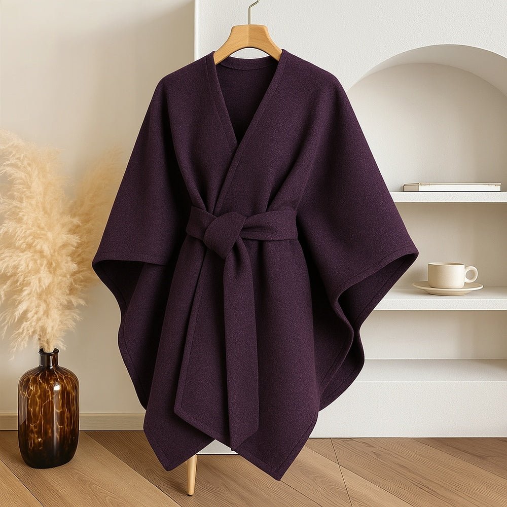 AuraWrap Luxusní pončo, šála a kabát pro všechna roční období