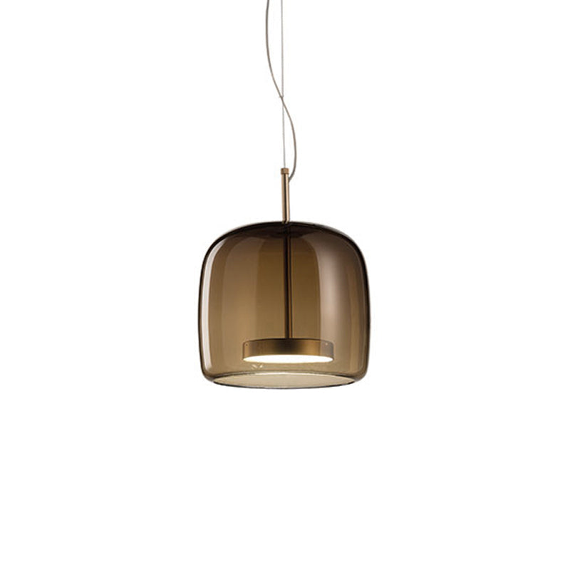 Lampe suspendue en verre Aurelia pour chambre et salon