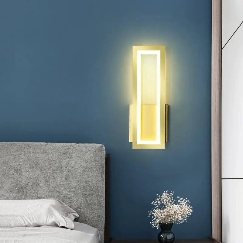 NexaLume Lampada da Parete LED Minimalista per Corridoi di Veranix