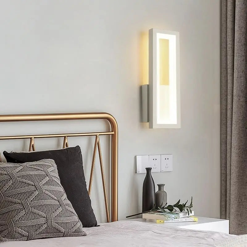 NexaLume Lampada da Parete LED Minimalista per Corridoi di Veranix
