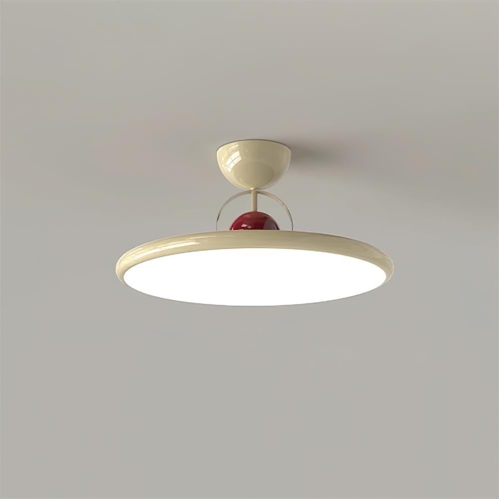 Nolari Modern LED Ceiling Light in Acrylic and Metal