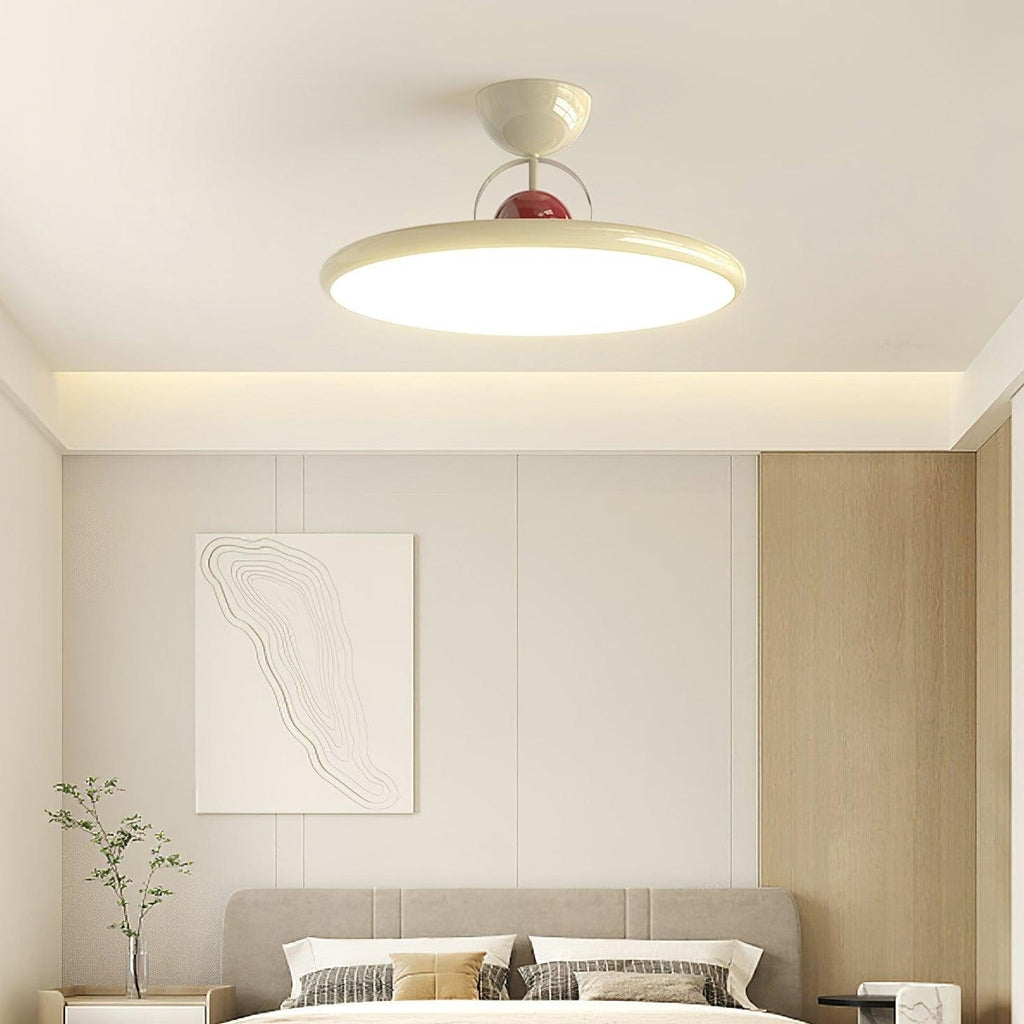 Nolari Modern LED Ceiling Light in Acrylic and Metal