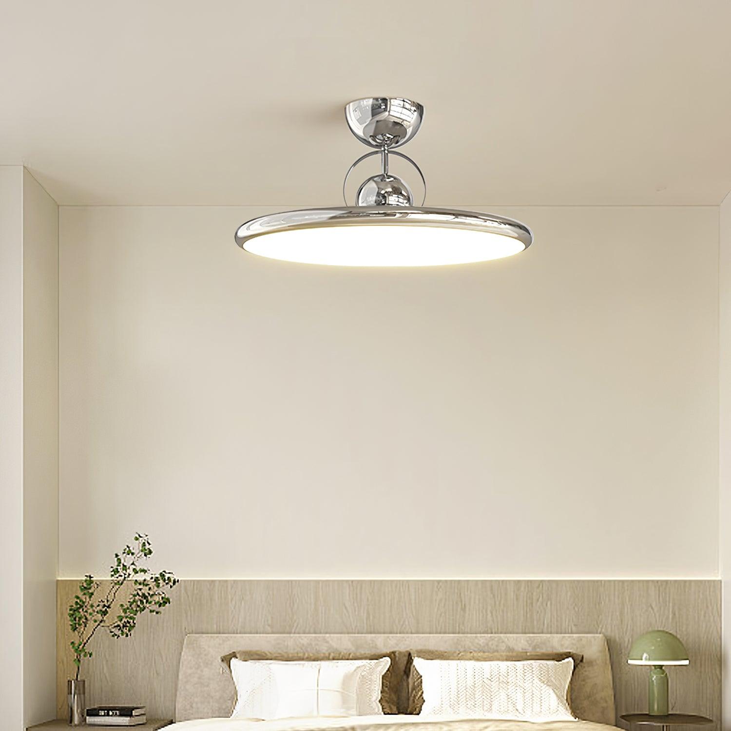 Nolari Modern LED Ceiling Light in Acrylic and Metal