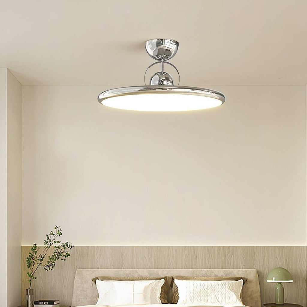 Nolari Modern LED Ceiling Light in Acrylic and Metal