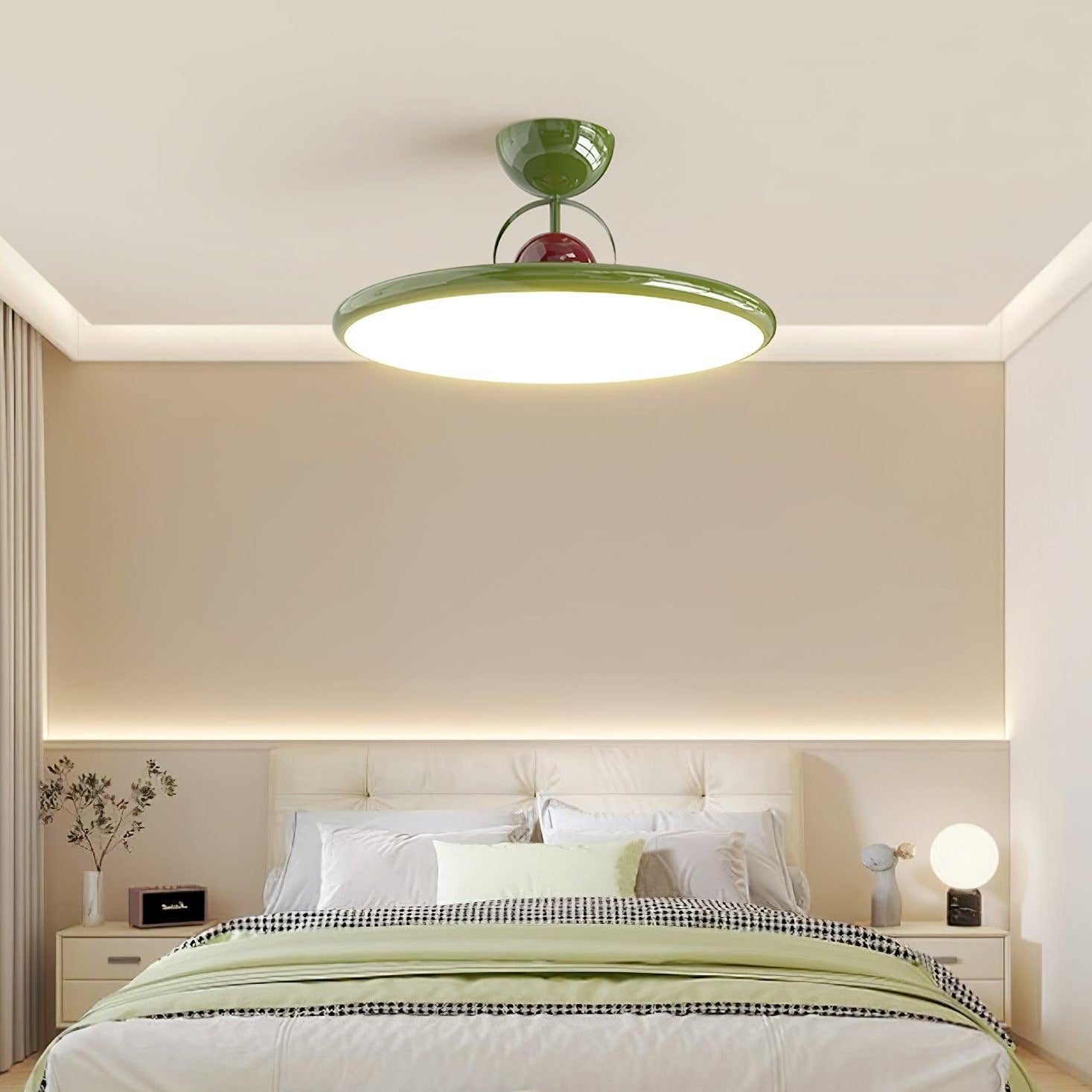 Nolari Modern LED Ceiling Light in Acrylic and Metal