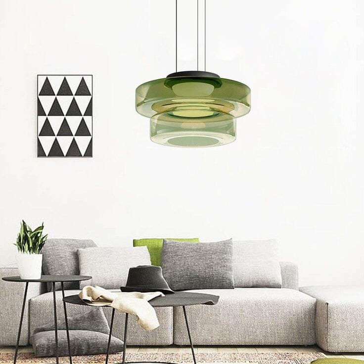 Nordisk glasspendel for moderne stuer og kafeer