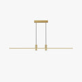 Lampada a sospensione lineare in metallo Kirrea LED | Design minimalista rettangolare