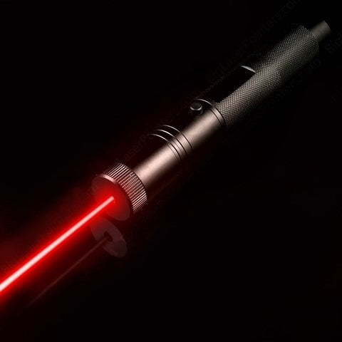 Professionell laserpekare med justerbar fokus och rymdindustriklass