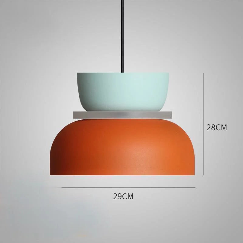 Kirena Macaron závěsná lampa nordická LED lampa pro moderní bydlení