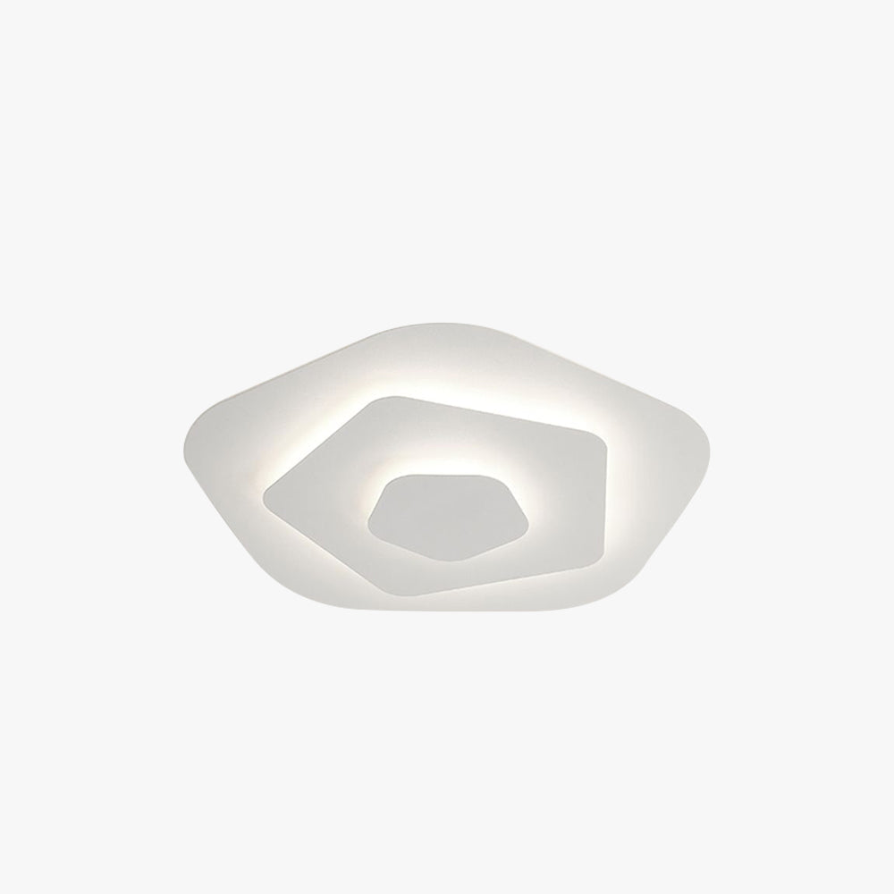 AuroraNova White LED Ceiling Light With Acrylic and Metal