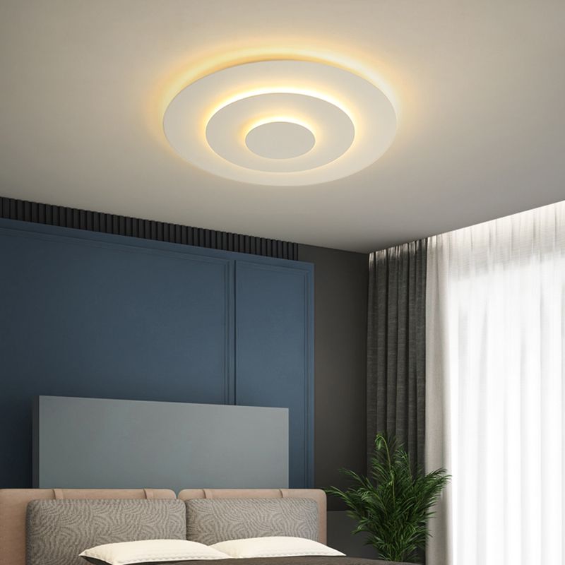 AuroraNova White LED Ceiling Light With Acrylic and Metal