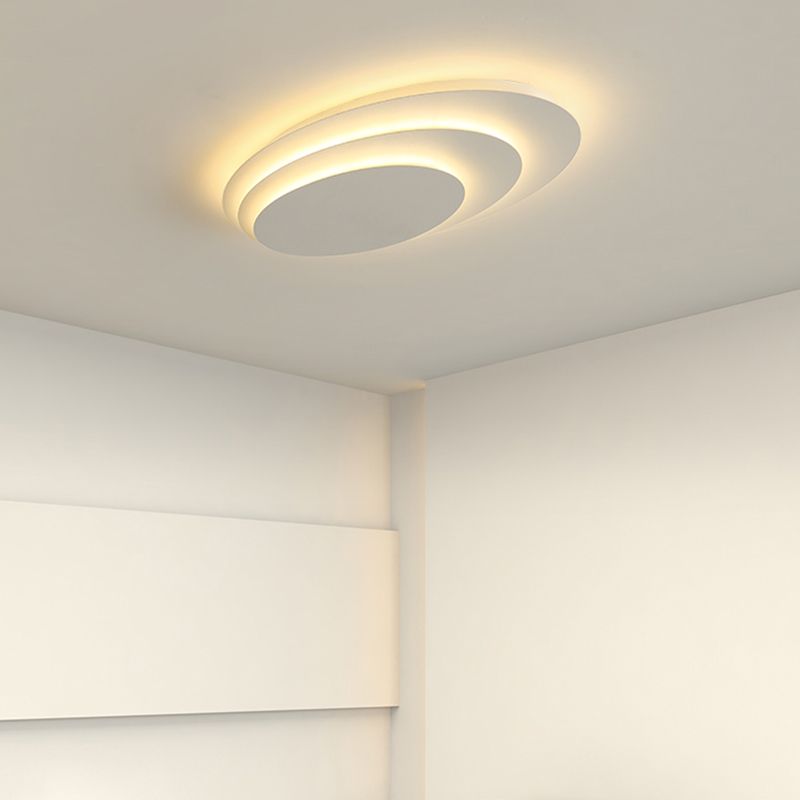 AuroraNova White LED Ceiling Light With Acrylic and Metal
