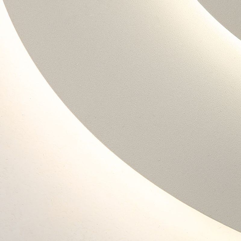 AuroraNova White LED Ceiling Light With Acrylic and Metal