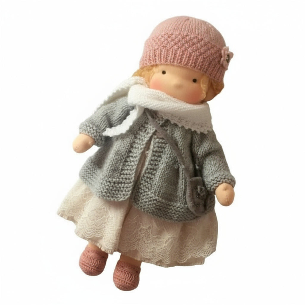 Aurelia Handmade Waldorf Doll Made Of Cotton For Creative Play