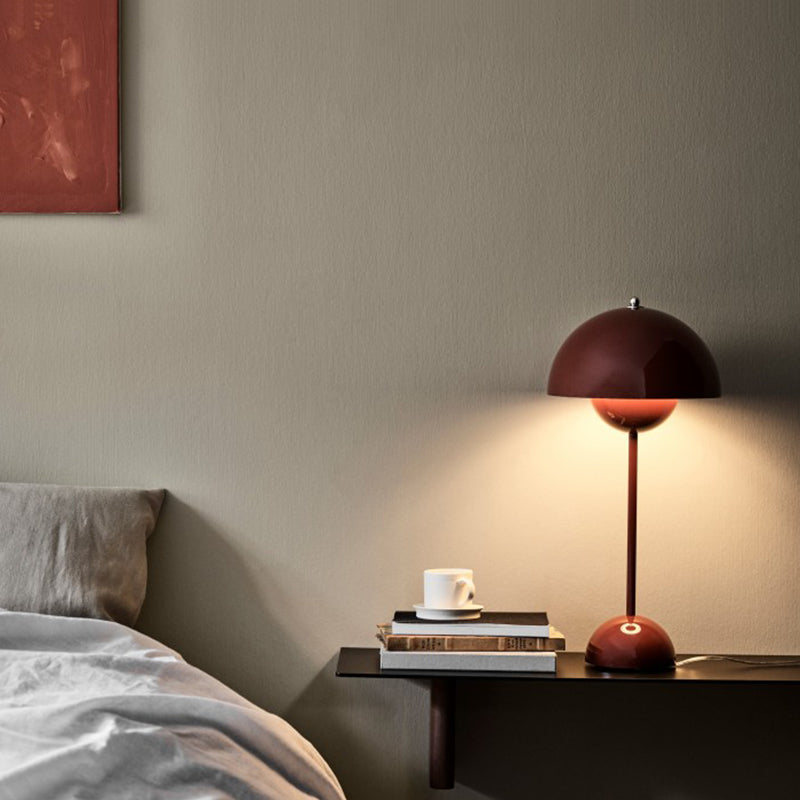 NexLume Modern Metal LED Table Lamp With Warm White Light
