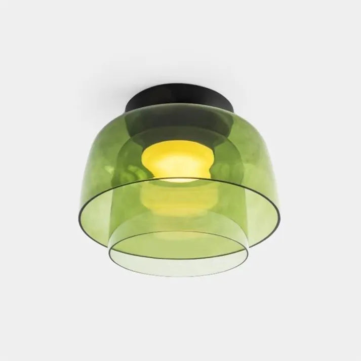 Lunethra Glass Nordic Medieval Ceiling Chandelier With Warm Glow