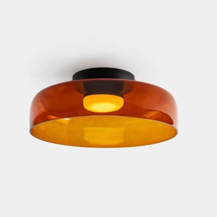 Lunethra Glass Nordic Medieval Ceiling Chandelier With Warm Glow